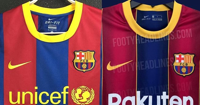 Camiseta Barça 2010-2020