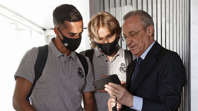 Modric y Florentino