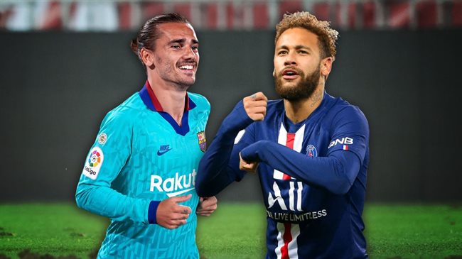 Griezmann y Neymar