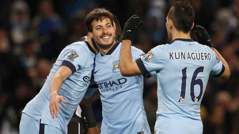 David Silva y Agüero brillan en la goleada del City ante el West Bromwich