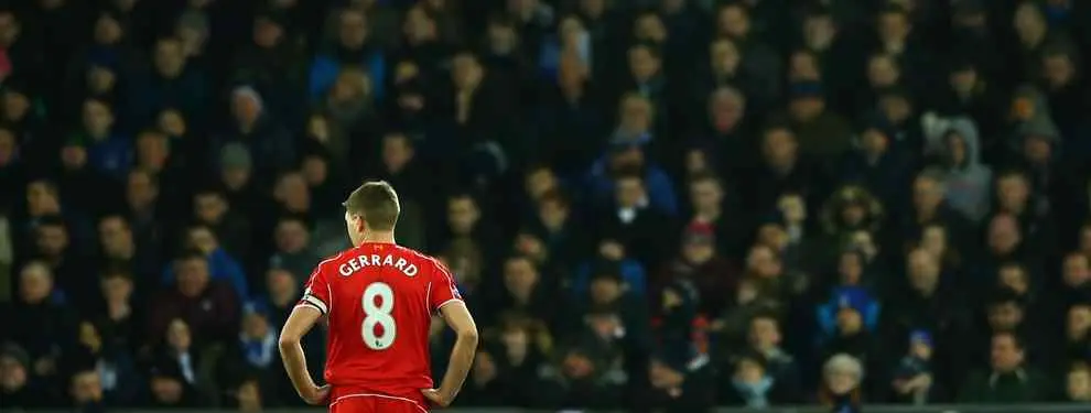 Leyenda, mito, héroe... Anfield se despidió hoy de Steven Gerrard