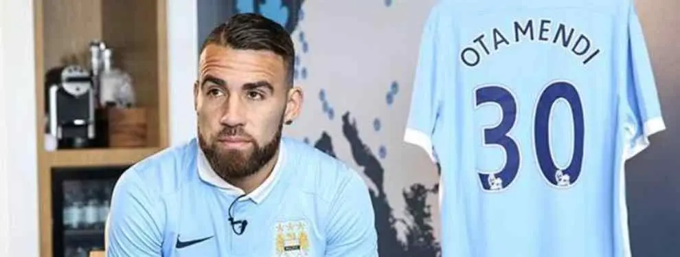 Nicolás Otamendi trata de redimirse ante la afición del Valencia