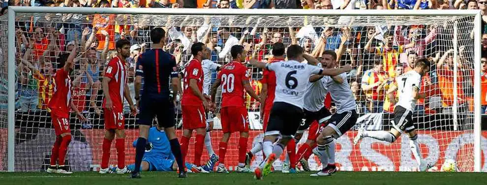 ¿A quién espió el Barça este domingo en el Valencia - Sevilla en Mestalla?