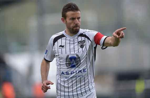 Luis García, capitán del KAS Eupen de la Primera División belga