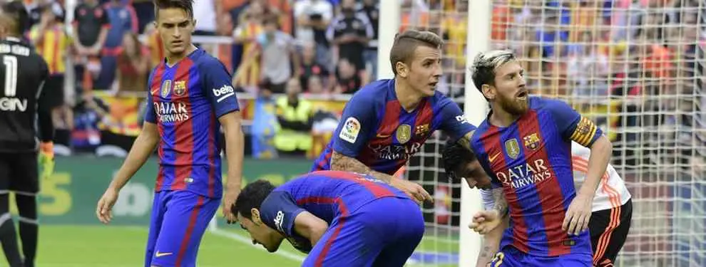 El Valencia, indignado con la argucia arbitral para hacer legal el gol de Messi