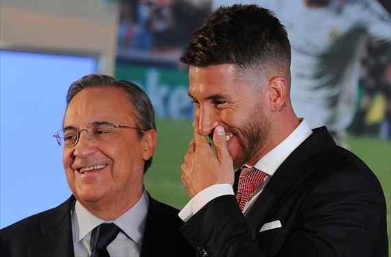 Florentino se cuela en el último capítulo de la guerra entre Ramos y el Sevilla