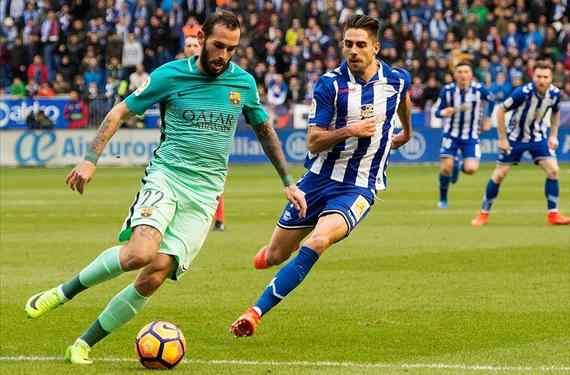 Luis Enrique elige al sustituto de Aleix Vidal en el Barça