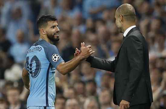 La doble cara de Pep Guardiola con el Kun Agüero