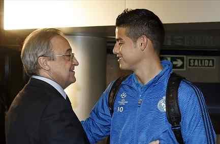 El bombazo de Florentino Pérez estalla en el Real Madrid (¡James Rodríguez ya está fuera!)