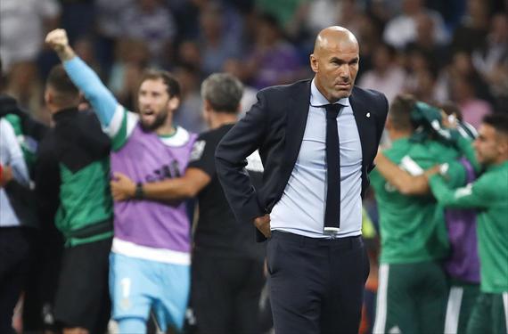 El Betis destapa las miserias de Zidane: el 'zasca' más bestia al técnico francés