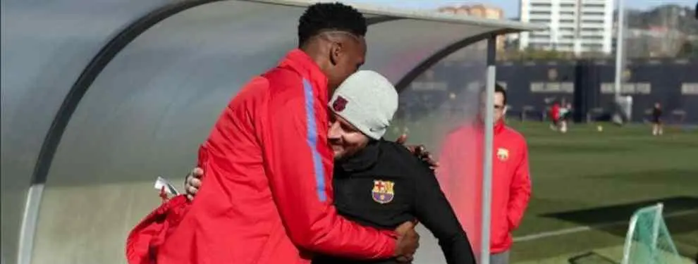 Yerry Mina felicita a Leo Messi por su último varapalo a Cristiano Ronaldo