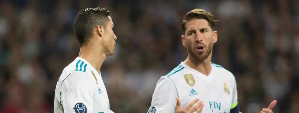 ¡Sergio Ramos pone paz! Cristiano Ronaldo se las tiene con Zidane (y la guerra estalla en el Madrid)