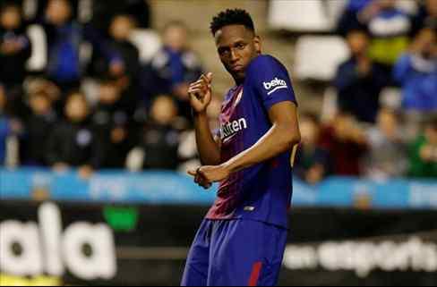 El bailecito de Yerry Mina monta un lío en el Barça (y termina en bronca)