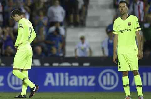 Piqué y el lío más gordo en el Barça (lo que pasó en el vestuario tras perder ante el Leganés)