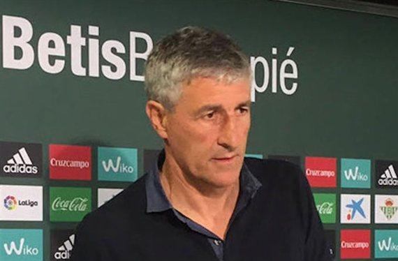 Quique Setién no seguirá en el Betis la próxima temporada