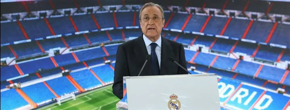 Florentino Pérez cierra una operación en el Real Madrid-Arsenal