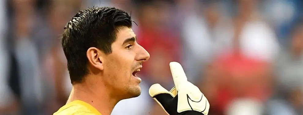 Courtois consigue hacer historia. Keylor Navas retratado