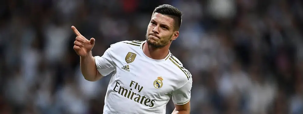 Florentino Pérez cambia de plan: ¡Cambia a Jovic por este 'crack'!