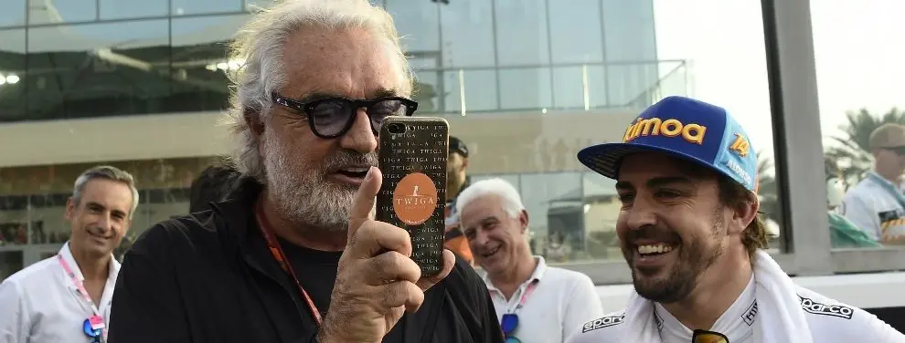 Briatore devuelve el guiño a Ferrari: ¡su objetivo es Fernando Alonso!