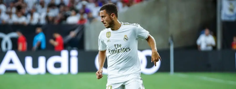 Hazard alucina: el delantero que el Real Madrid tiene apalabrado