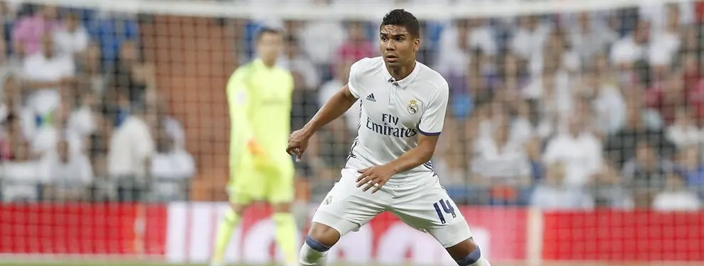 Hay elegido: Casemiro tiene nuevo reserva en el Real Madrid