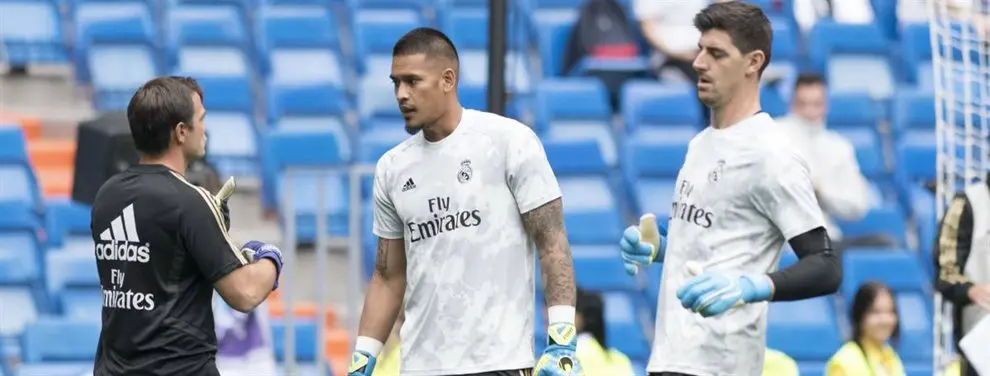 Lío a la vista para Zidane en la portería: dos jugadores para una plaza