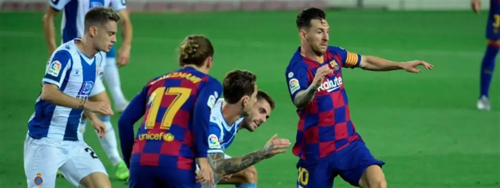 Messi pone patas arriba el Barça-Espanyol con una bomba