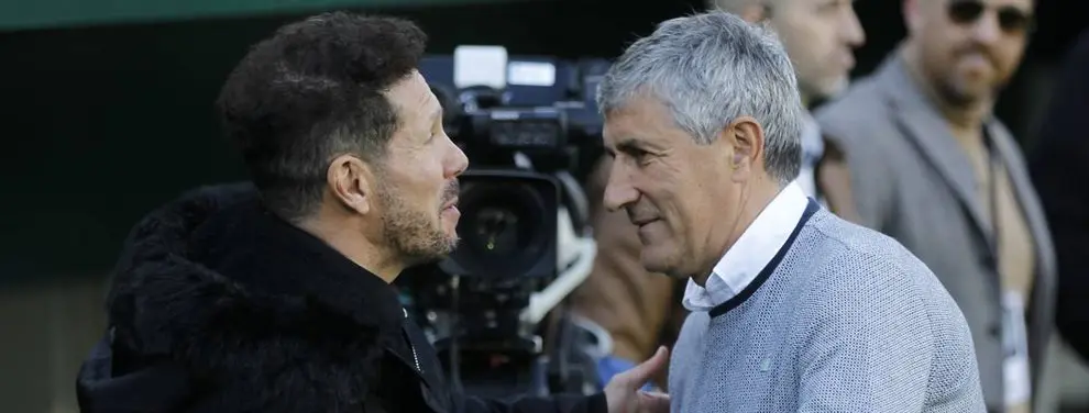 Quique Setién ya sabe cuál es el próximo fichaje bomba de Simeone