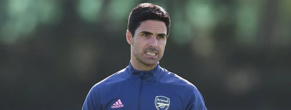 Mikel Arteta acapara todas las miradas: crack a la venta por 50 kilos