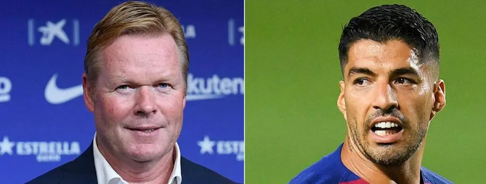 El sorpresivo delantero que Koeman ha pedido para echar a Luis Suárez