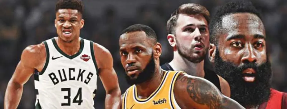 Duelo al sol en el Oeste americano: LeBron James reta a Kawhi y Harden