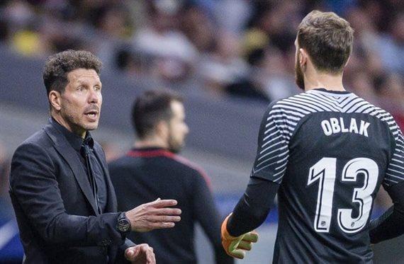 Simeone ya sabe qué pasará con Oblak y no es del todo bueno