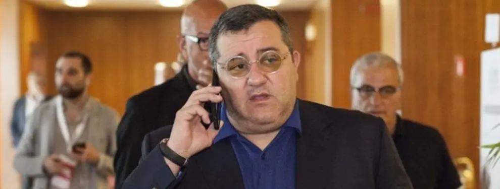 Mino Raiola lo ofrece a la desesperada (y Barça y Madrid lo rechazan)