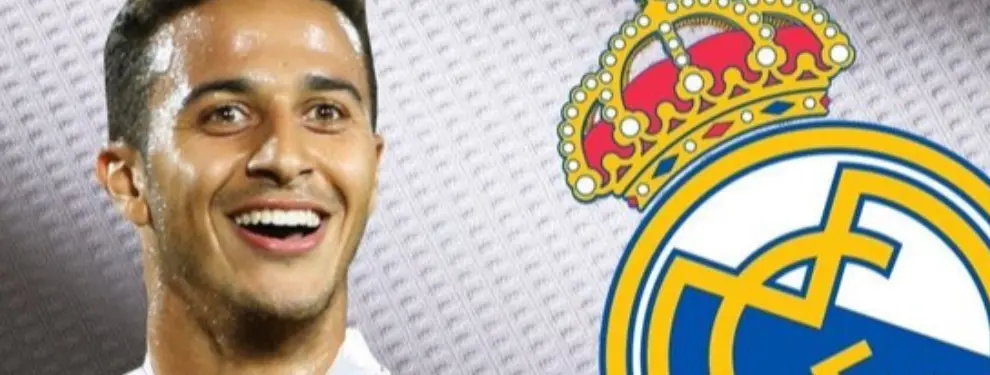 Thiago explora sus opciones de presente y el Real Madrid le seduce 