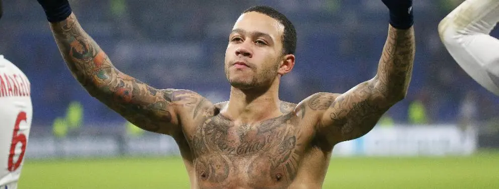 Por si falla Depay: la alternativa en mente de Bartomeu