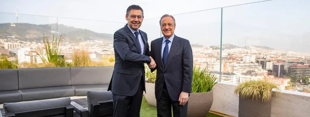 ¡Florentino Pérez se la devuelve a Bartomeu! El galáctico al que llama