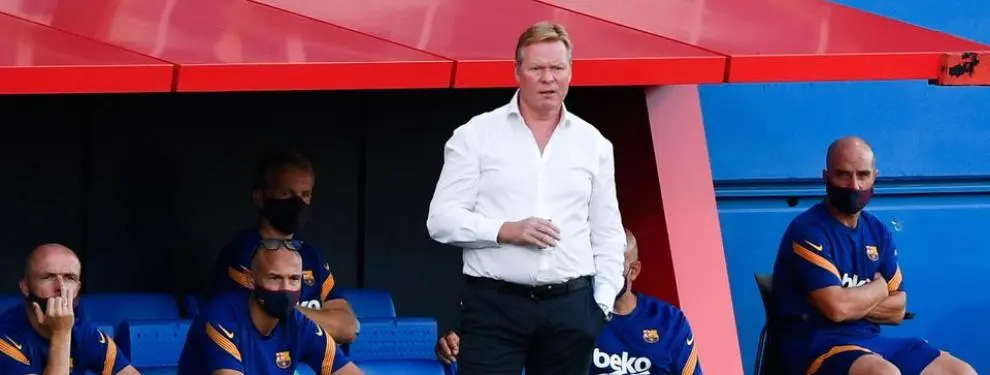 Salen los trapos sucios de Koeman: el técnico que quería el vestuario