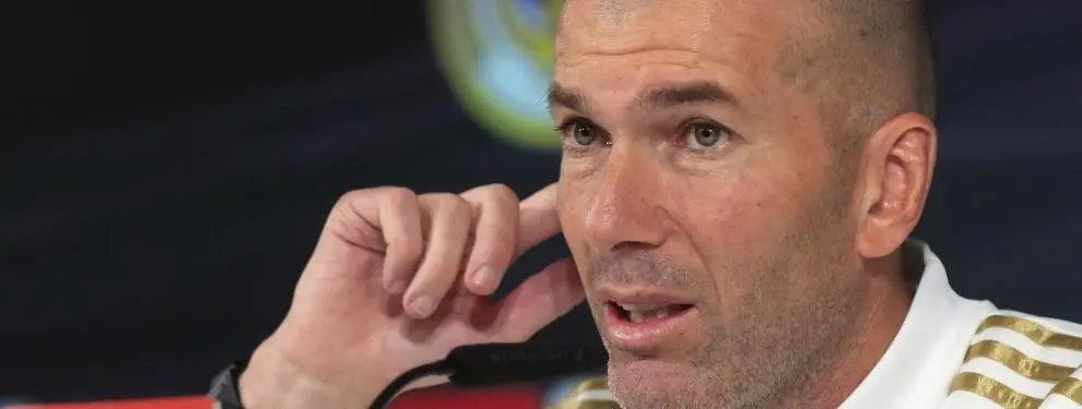 Zidane rechaza el fichaje de este crack: en Madrid se quedan a cuadros