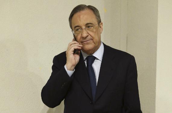 Está harto de Florentino Pérez. Y se venga llamando al Barça