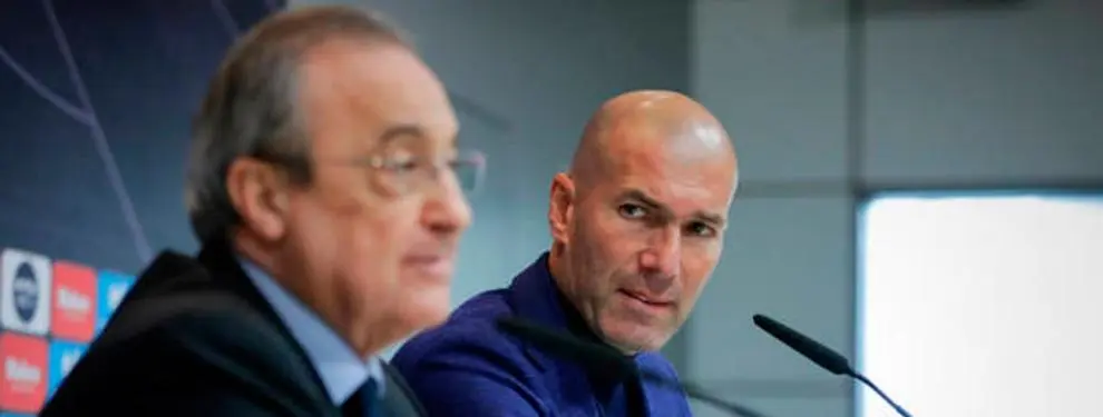 ¡Zidane se lo prohibió a Florentino Pérez! El no fichaje que celebran