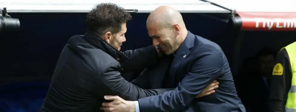 Simeone estuvo a punto de llevarse a un crack descartado por Zidane