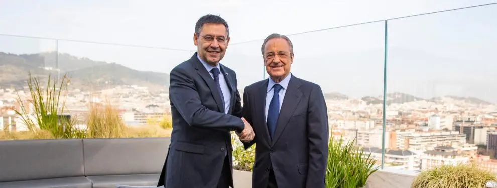 Pacto de Bartomeu y Florentino que lo cambia todo en Barça y Madrid