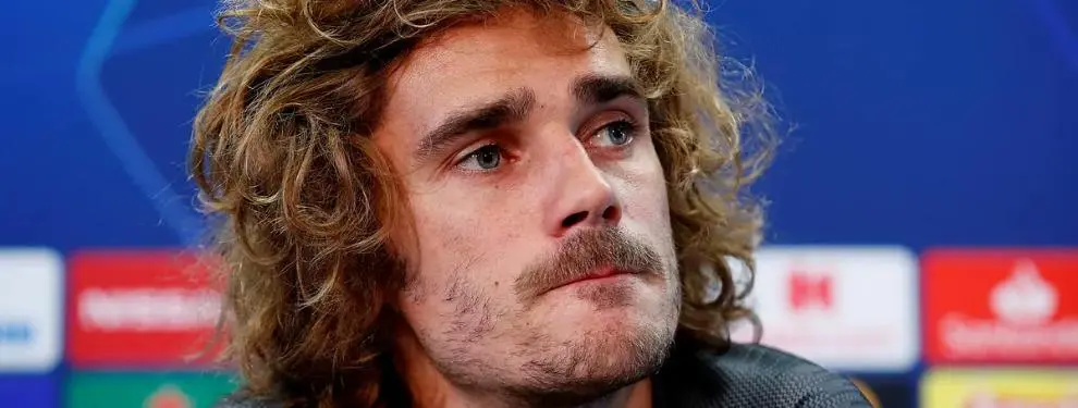 Griezmann sucumbe al desconsuelo y Leo Messi es quien lo provoca