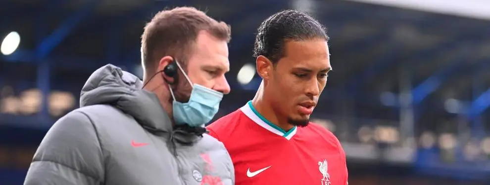 El elegido para suplir a Van Dijk: el Liverpool se lo quita al Madrid