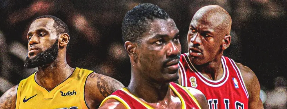 Hakeem, el último en sumarse al debate Jordan-LeBron