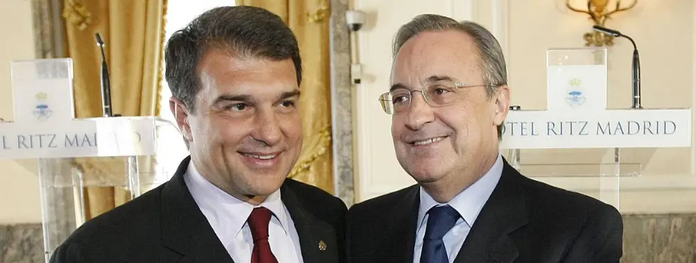 Laporta tiene un as en la manga para destrozar a Florentino Pérez