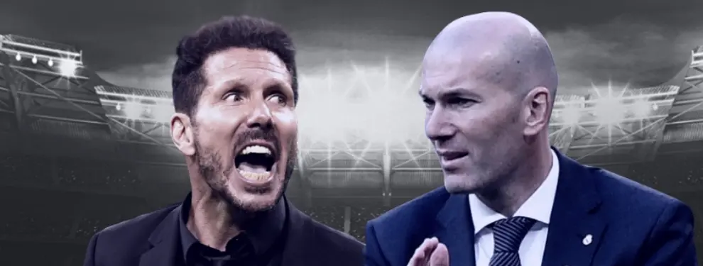 Simeone y Luis Suárez tratan de tumbar a Zidane y el Madrid ¿Cambio?