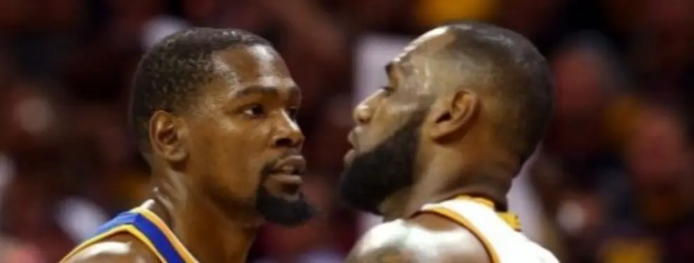 Kevin Durant hace explotar a LeBron James con la traición: “es mío”