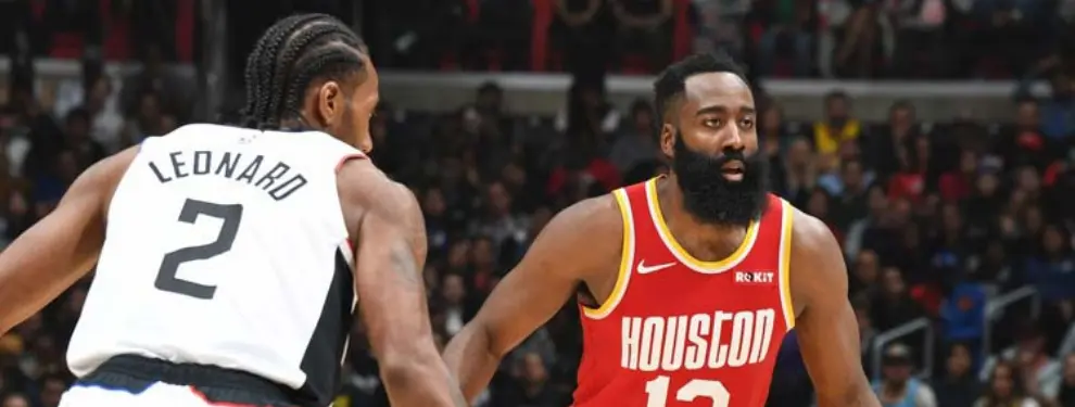 Harden suelta la bomba: da el sí a Kawhi para poner en jaque a LeBron