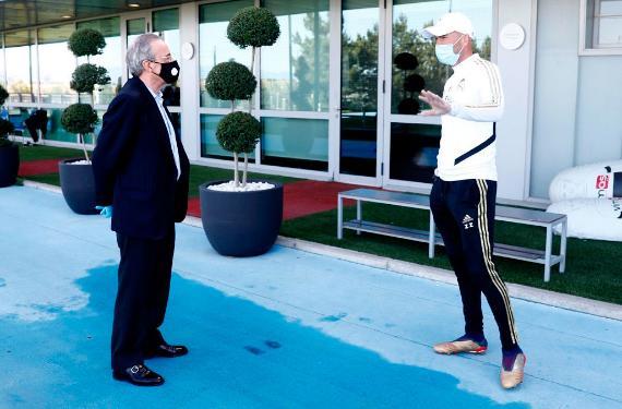 Zidane se lo dice a Florentino Pérez: “menos mal que no lo fichamos”